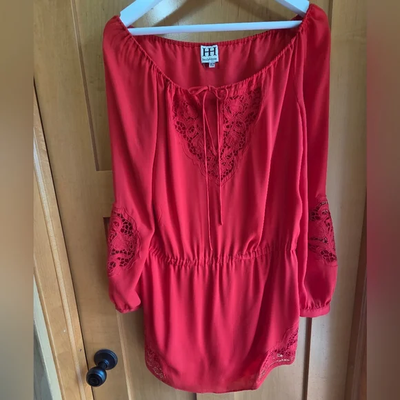 Haute Hippie Embroidered Silk Dress - Picture 4 of 5